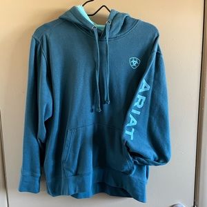 Ariat teal hoodie